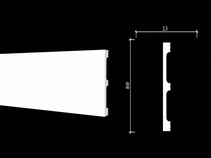 ВСТАВКА ДЛЯ СКРЫТОГО ПЛИНТУСА ИЗ ДЮРОПОЛИМЕРА