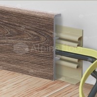Плинтус Rico Concept 80 Дуб фисташковый коллекция LAGOM PARQUET LVT