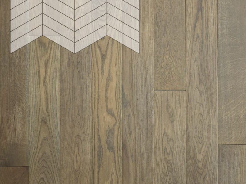 Паркет Елка Французская Lab Arte Chevron Дуб Рустик Gris лак 400/348х90х14/3/60°