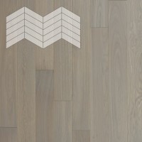 Паркет Елка Французская Lab Arte Chevron Дуб Рустик Concrete лак 400/348х90х14/3/60°
