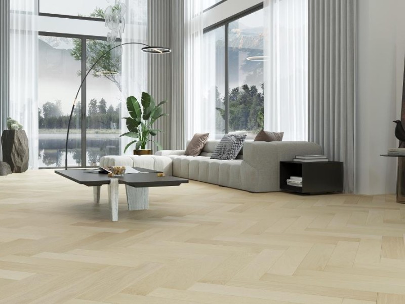 Кварцевый паркет Quartz Parquet Английская Ёлка Дуб Испанский 33-404 5/0,6 мм