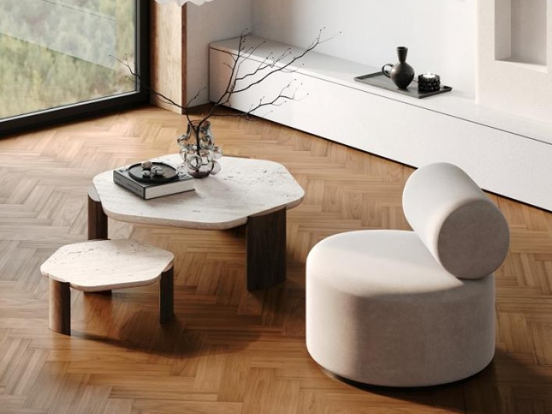 Кварцевый паркет Quartz Parquet Штучный паркет Дуссия Африканская 44-400-63 5/0,6 мм (глянец)