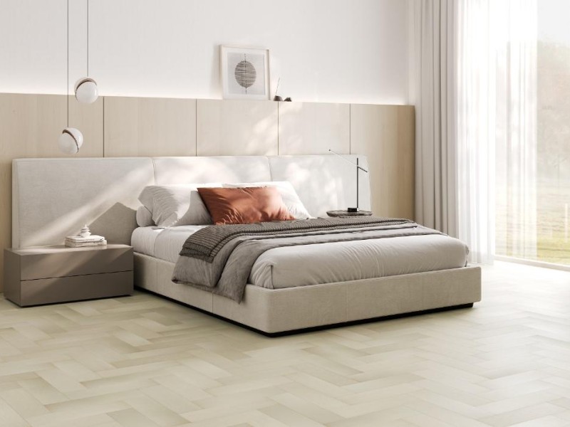 Кварцевый паркет Quartz Parquet Штучный паркет Клён Американский Белый 44-400-56 5/0,6 мм