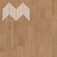 Паркет Елка Французская Lab Arte Chevron Дуб Натур Ларс лак 600/510х90х14/3/45°