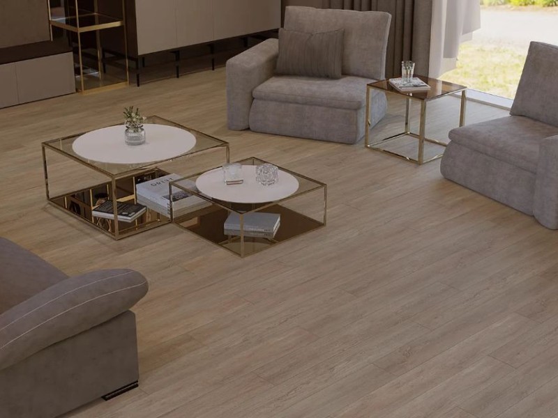 Каменный ламинат Stone Floor Дуб Арктическое лето K0026-18 Каменный ламинат Stone Floor Дуб Арктическое лето K0026-18