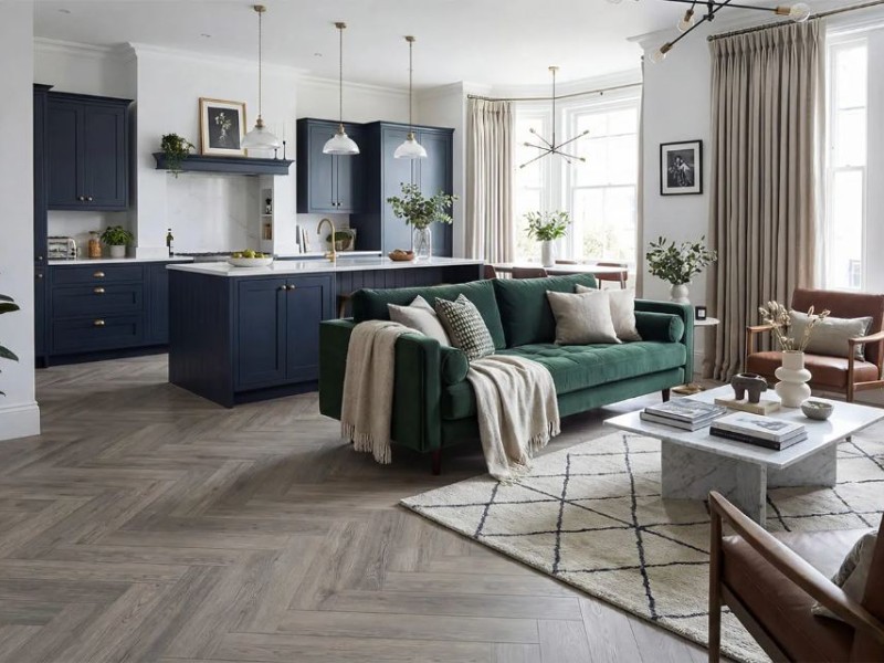 Каменный ламинат Stone Floor Дуб Браунстоун 2529-4 Каменный ламинат Stone Floor Дуб Браунстоун 2529-4