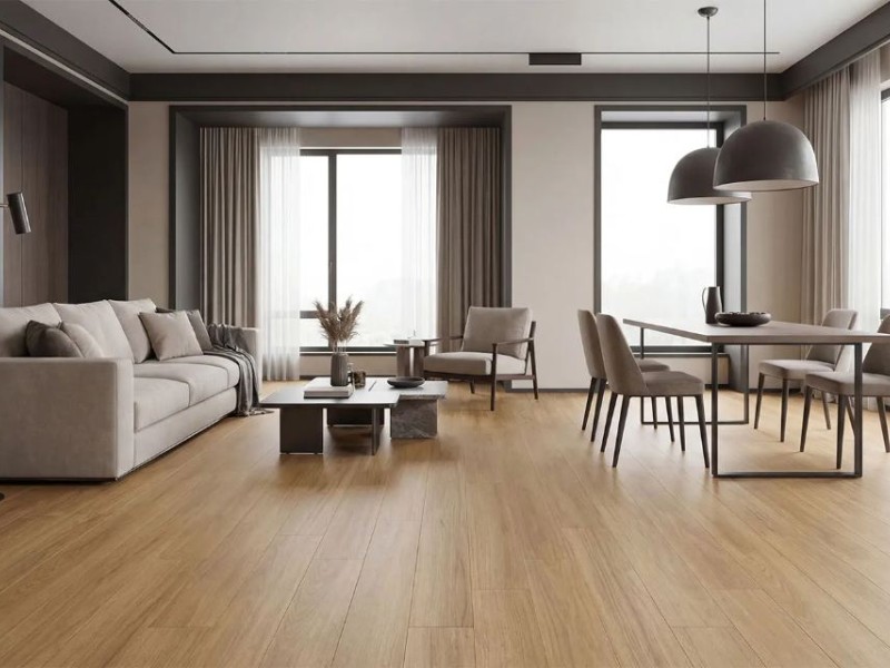 Каменный ламинат Stone Floor Дуб Файрстоун 9332-155 Каменный ламинат Stone Floor Дуб Файрстоун 9332-155