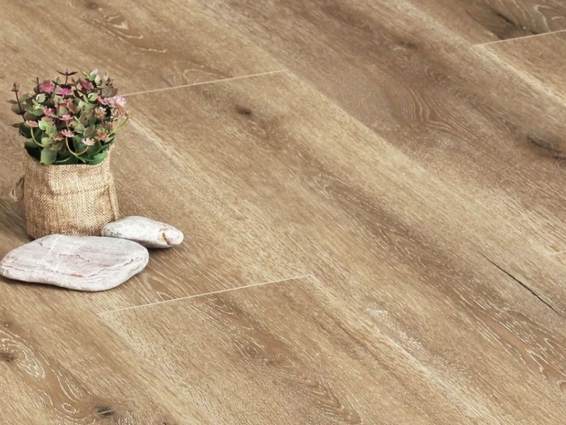 Каменный ламинат Stone Floor Дуб Уютный дом 0004-2