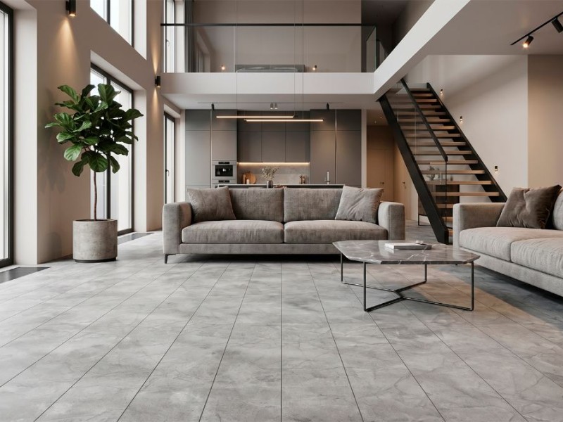 Каменный ламинат Stone Floor Дымчатый Мрамор DCA5-1 Каменный ламинат Stone Floor Дымчатый Мрамор DCA5-1