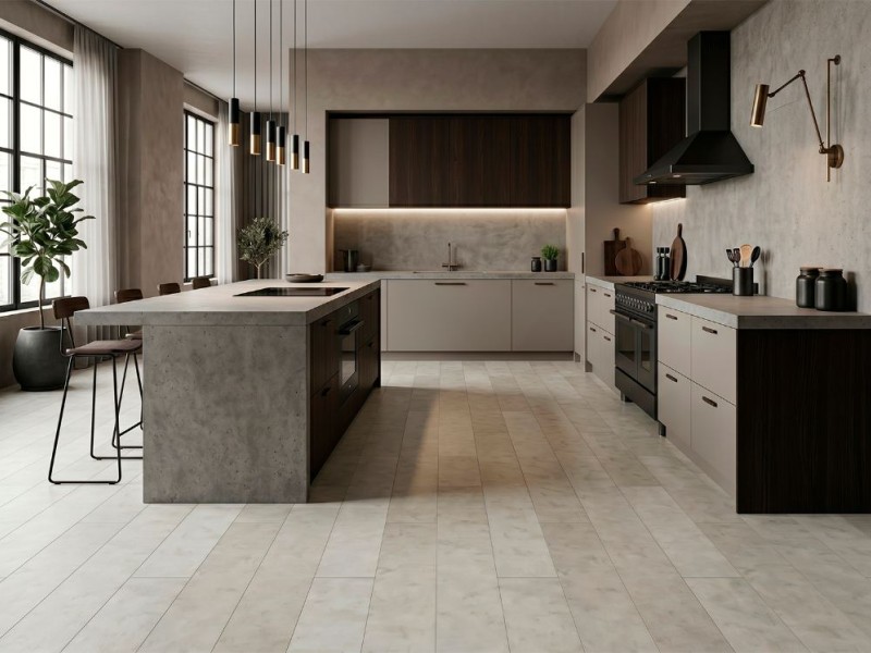 Каменный ламинат Stone Floor Серый Мрамор DCA5 Каменный ламинат Stone Floor Серый Мрамор DCA5
