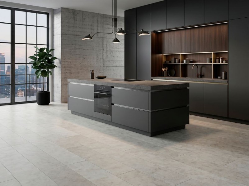 Каменный ламинат Stone Floor Серый Мрамор DCA5 Каменный ламинат Stone Floor Серый Мрамор DCA5