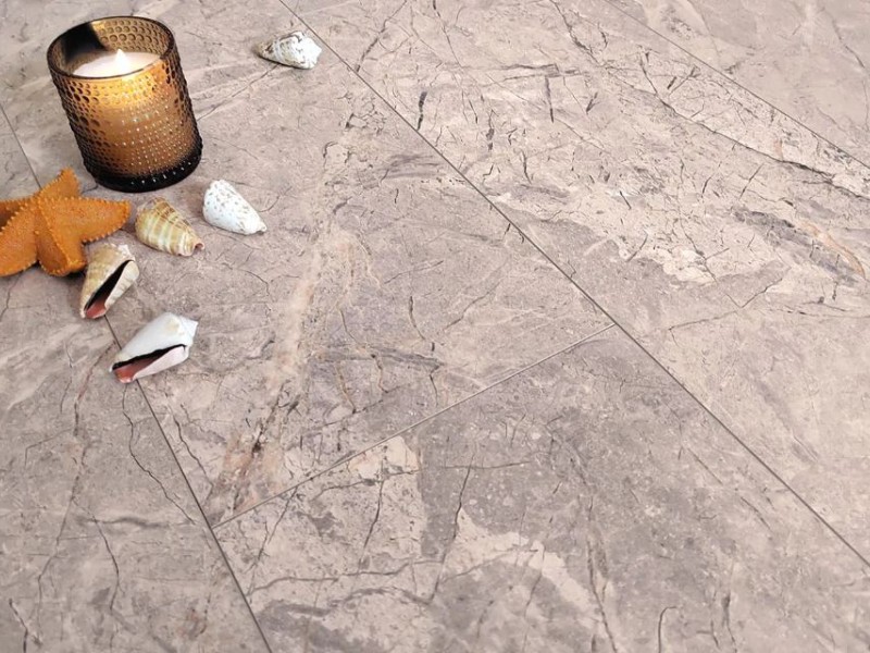 Каменный ламинат Stone Floor Травертин Античный DC832