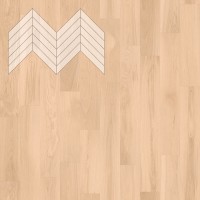 Паркет Елка Французская Lab Arte Chevron Дуб Селект Бетон лак 600/510х90х14/3/45°
